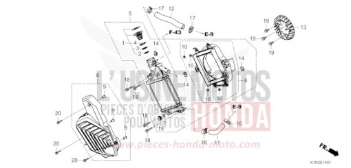 RADIATEUR (FSH125R) FSH125R de 2024